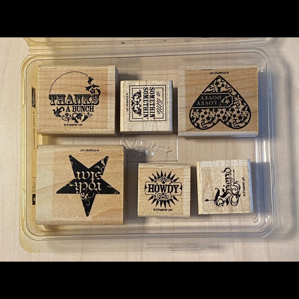 Stampin up! A Little Something Set of 6